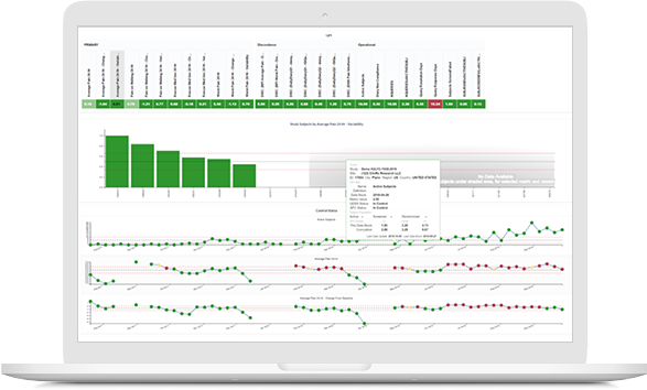 Screenshot of QDSS platform.