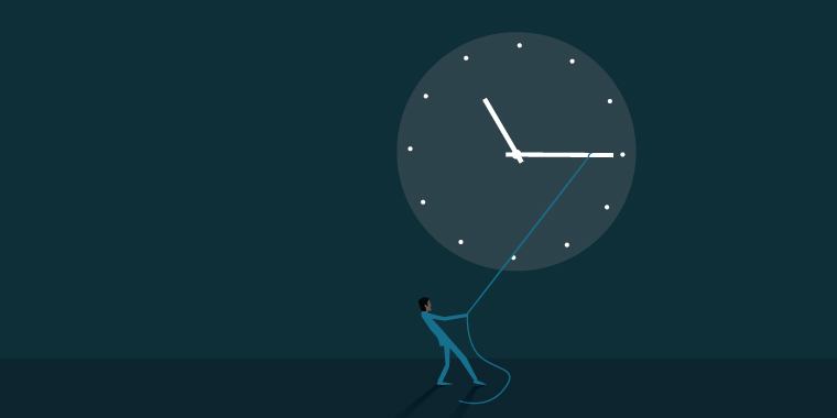 Shutterstock Image of Clock Struggle
